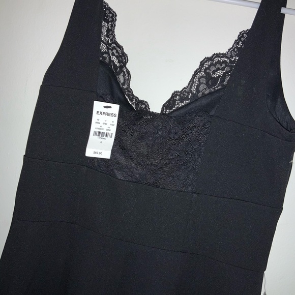 Express Black Cocktail Dress - Picture 5 of 6